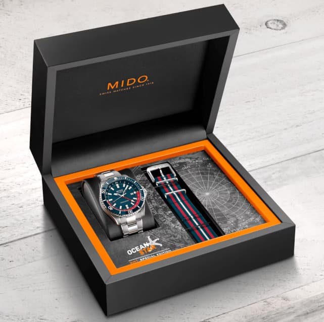 Mido Ocean Star GMT Special edition (1 Extra Strap) M026.629.11.041.00