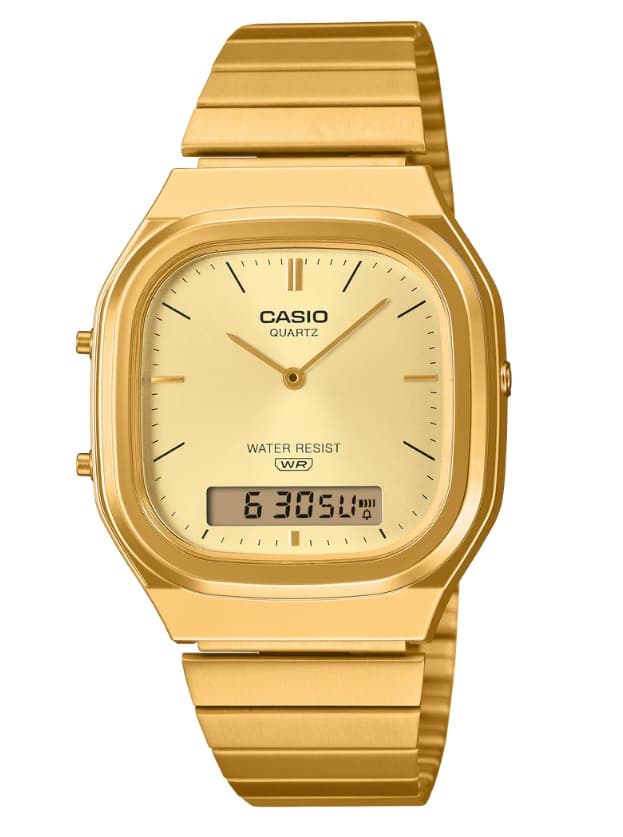 Casio Vintage Gold Dial AQ240EG-9A