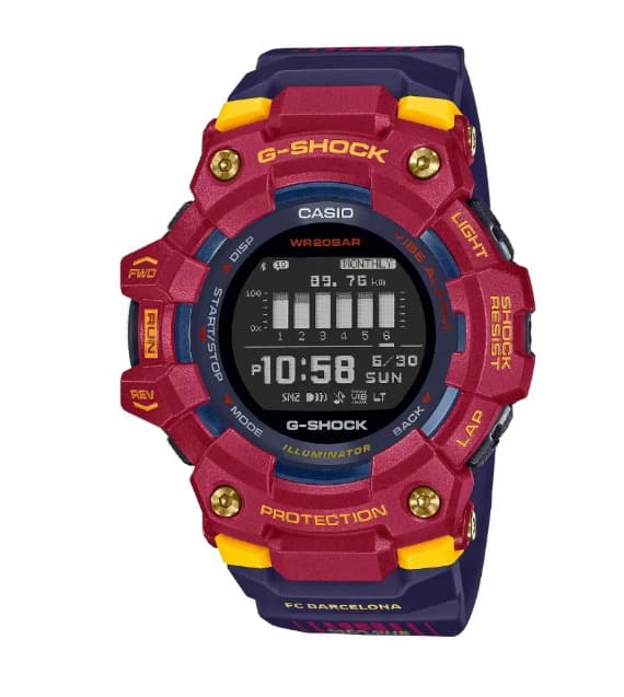 Gshock Matchday Barcelona MOVE GBD100BAR-4