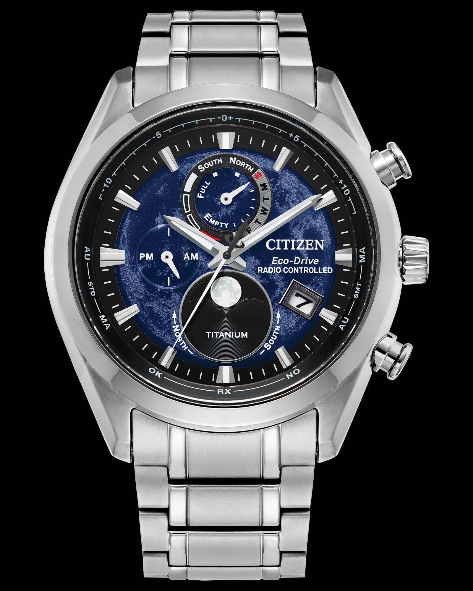Tsuki-Yomi A-T Moonphase Titanium