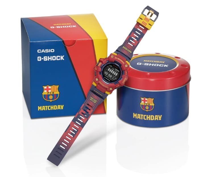Gshock Matchday Barcelona MOVE GBD100BAR-4