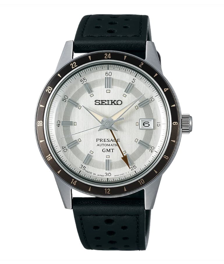 Seiko Presage ‘Stone’ Style 60s Road Trip GMT SSK011J1