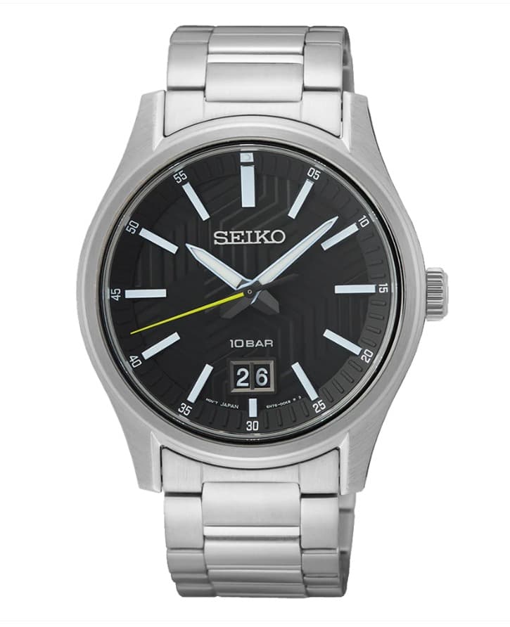 Seiko Sapphire Crystal Quartz Watch SUR535