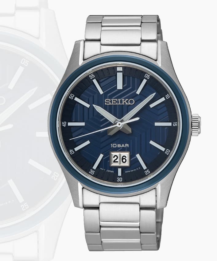 Seiko Sapphire Crystal Quartz Watch SUR559