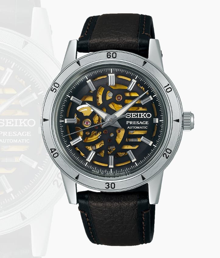 Seiko Presage Style 60s ‘Elegant yet Rugged’ Biker style SSA461J1