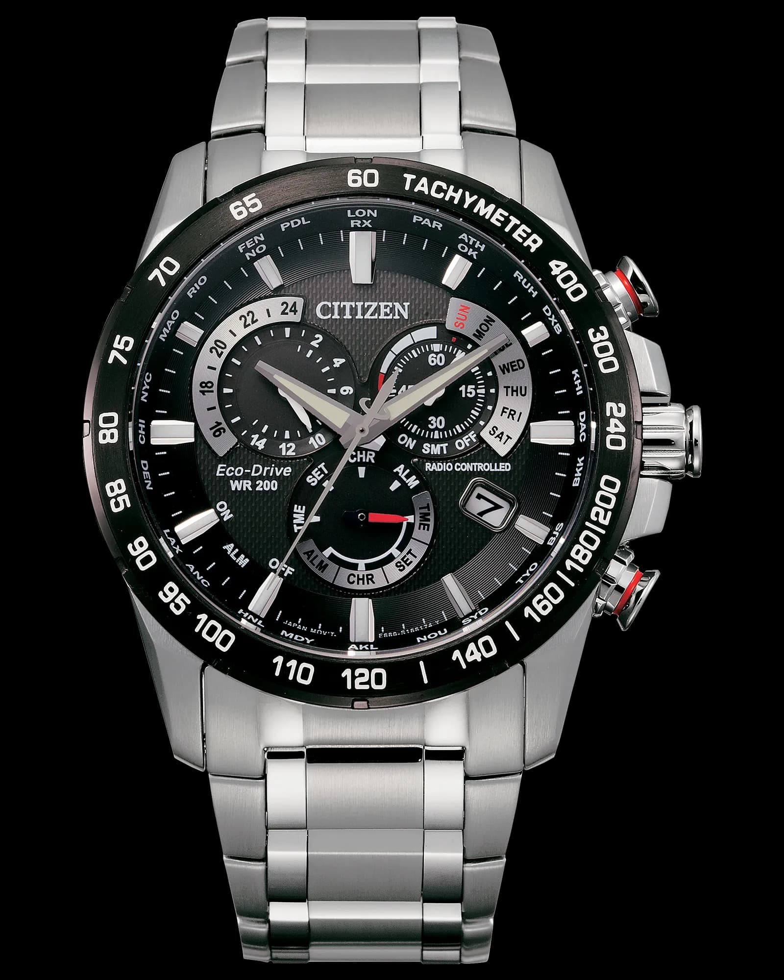 Citizen Promaster PCAT Black Dial Chronograph