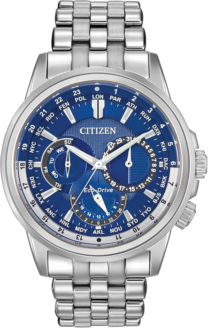 Citizen Calendrier Men's Eco-Drive Blue Dial